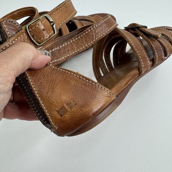 Bed Stu Miya Women's Leather Gladiator Style Sandals (Tan Rustic) US Sz. 6 - Picture 5 of 10